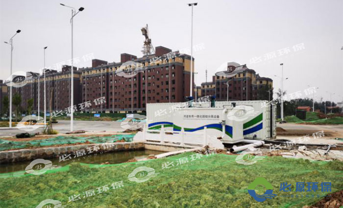 臺前縣超磁分離黑臭水體治理項(xiàng)目案例